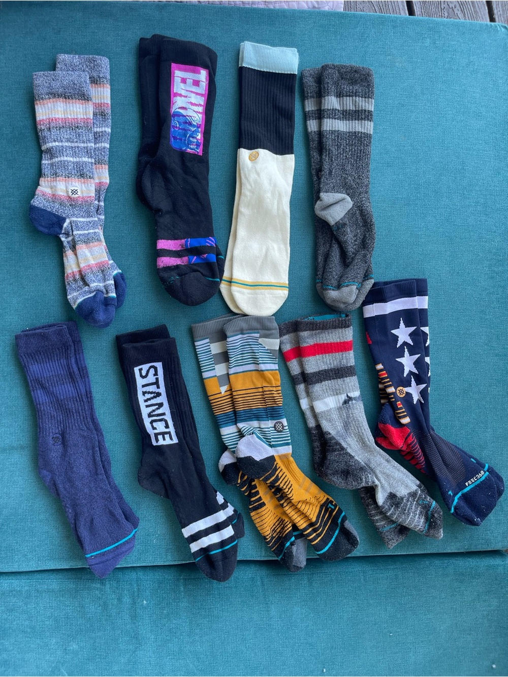 Stance Men's Mixed Crew Socks - Multi-Color Pack